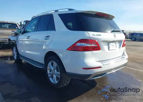 2014 Mercedes-Benz Ml 350 из США, поврежденный, VIN 4JGDA5JB4EA310404